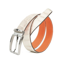 Load image into Gallery viewer, Handcrafted Alligator Leather Belts DVG285
