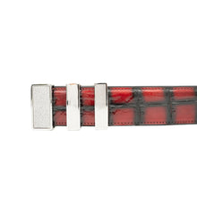 Load image into Gallery viewer, Handcrafted Alligator Leather Belts DVG29
