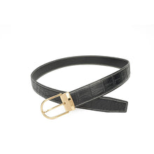 Load image into Gallery viewer, Handcrafted Alligator Leather Belts DVG304