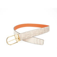 Load image into Gallery viewer, Handcrafted Alligator Leather Belts DVG318