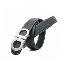 Load image into Gallery viewer, Handcrafted Alligator Leather Belts DVG345