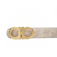 Load image into Gallery viewer, Handcrafted Alligator Leather Belts DVG352