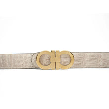Load image into Gallery viewer, Handcrafted Alligator Leather Belts DVG352
