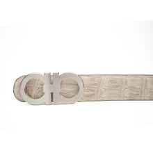 Load image into Gallery viewer, Handcrafted Alligator Leather Belts DVG352