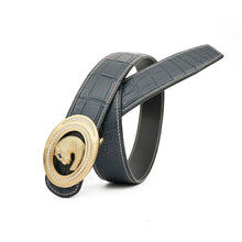 Load image into Gallery viewer, Handcrafted Alligator Leather Belts DVG359