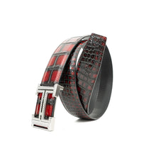 Load image into Gallery viewer, Handcrafted Alligator Leather Belts DVG66