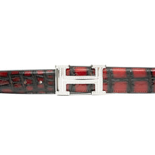 Load image into Gallery viewer, Handcrafted Alligator Leather Belts DVG66