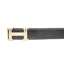 Load image into Gallery viewer, Handcrafted Alligator Leather Belts DVG80