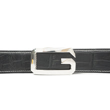 Load image into Gallery viewer, Handcrafted Alligator Leather Belts G-shaped buckle