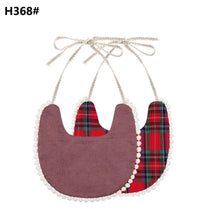 Load image into Gallery viewer, Handmade Luxury Floral Baby Bib Accessories Burp Cloths Newborn Baby Boy Girl Kids Cartoon Bibs 100% Cotton Linen Waterproof Saliva Bib For Kids
