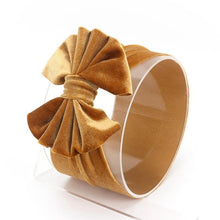 Load image into Gallery viewer, Baby Headband Big Bowknot Baby Girl Bright Colors Headband For Newborn Bow Hair Band Children Head Wrap Hair Accessories