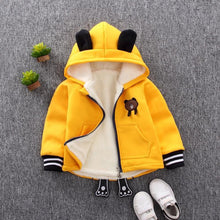 Load image into Gallery viewer, Winter Baby Warm Cotton Coat for Children Outerwear, Newborn Jacket For Infant Clothing For Boys and Girls In Bear Design For Autumn and Winter Season