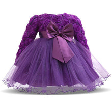 Load image into Gallery viewer, Dress for Baby Christening Gown For First Birthday Party Girl Baby Clothing Ball Gown Toddler