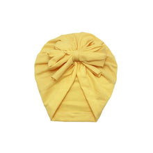 Load image into Gallery viewer, Luxury Modern Baby Headband Hat Bowknot Print Cotton Stretchy Turban Headband Infant Head Wrap Beanie Hat For Babies and Kids