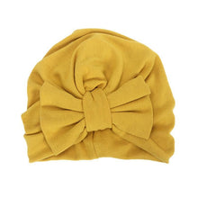 Load image into Gallery viewer, Modern Trend Stylish Baby Hat for Girls Big Bow Turban Baby Cap Accessories In Great Design