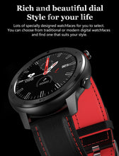 Load image into Gallery viewer, Modern Full Round Touch Display Smart Watch for Men In Business Luxury Style With IP68 Waterproof Protection and Heart Rate Blood Pressure Monitor 5 Days Standby Smartwatch