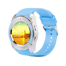 Load image into Gallery viewer, Famous Sport Men Smart Watch WIth SIM card For Android and IOS sistems With Camera Rounded Answer Call Dial Call Smartwatch and Heart Rate Fitness Tracker