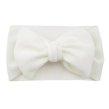 Load image into Gallery viewer, Big Bow Knot Solid Elastic Hairband Headband Stretch Turban Head Wrap Headwear