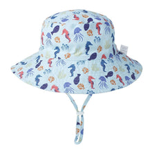 Load image into Gallery viewer, Modern Baby Hat for Girls & Boys Kids Bucket Hat Travel Beach Hat Baby Cap Sun Hats with Windproof Rope