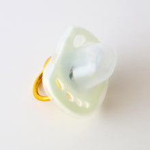 Load image into Gallery viewer, Luxury Glam Crystal White Bling Pacifier 26 Initial Letters Available Handmade Rhinestones Baby Pacifier For Baby