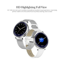 Load image into Gallery viewer, Luxury Modern Stylish Women Smart Watch With Round Screen Smartwatch For Girl Woman and Ladies With Heart Rate Monitor Compatible For Android and IOS Sistems