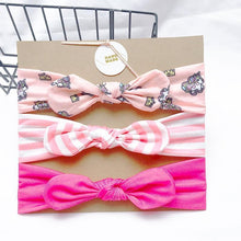 Load image into Gallery viewer, Baby Headbands For Newborn Hair Band Cute Baby Bow Flower Elastic Bow Headwear Kids Gifts Girl Hair Accessories