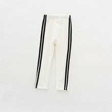 Load image into Gallery viewer, Cotton Four-color Baby Girl Sports Style Two Bars Stretch Pants 1 - 5 Years Old Autumn baby girls pants