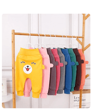 Load image into Gallery viewer, Kids Clothes Baby Boys Girls PP Pants Newborn Toddler Baby Pants For Children In Casual Clothing Style With Bear Design and Bears Ears Like Details
