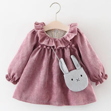 Load image into Gallery viewer, Autumn Baby Girl Princess Clothes Cute Girls Long Sleeve T-shirt Tops Cartoon Giraffe For Baby Girls
