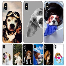 Load image into Gallery viewer, Beagle Dog Phone Case For Iphone 11 13 14 Pro Max 12 Mini Phone Case X Xs Xr 6 6s 8 7 Plus Se 5 5s Cover Snuggle Beagle Puppy Dog Hard Case