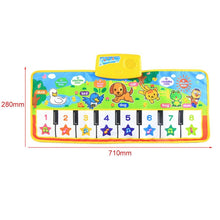 Load image into Gallery viewer, Baby English Musical Piano Music Carpet Baby Kids Play Mat Carpet Educational Electronic Baby Toys For Kids
