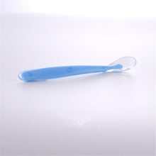 Load image into Gallery viewer, New Candy Color Baby Soft Silicone Spoons Feeding Dishes Tableware Flatware Children Food Feeding Tools