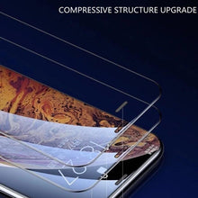 Load image into Gallery viewer, 3Pcs Dust Net Protective Glass For iPhone 13 12 11 Pro XS Max XR 12 Mini Full Cover Protector Tempered Glass on iphone 13 14 Pro Soft Flexible Ceramic Film Screen Protector Compatible with iPhone