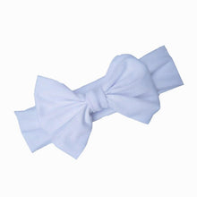 Load image into Gallery viewer, Headband Knitted Cotton Children Girls Elastic Bow Hair Bands Turban for girl Headbands