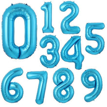 Load image into Gallery viewer, Helium Modern 32inch Luxury Ballon Number Foil Ballons For Party and Celebrations Modern Decoration for Celebration