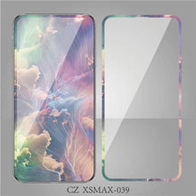 Load image into Gallery viewer, Fashion Sky Flowers Pattern Tempered Glass For iPhone 11 Pro Max Screen Protector Film for iPhone X XS XR XS Max 3D Full Cover Tempered Glass Screen Protector for iPhone