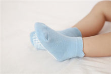 Load image into Gallery viewer, 6 Pairs Cotton Baby 's Non-slip Boat Low Cut Floor Socks With Rubber Grips For Boys & Girls Sock