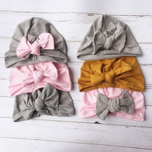 Load image into Gallery viewer, Elegant Flower Baby Hat Toddler Turban Head wraps Kids Bonnet Hat Newborn Baby Hat For Baby Girls