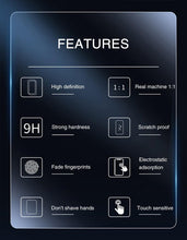 Load image into Gallery viewer, 4K HD Full Cover Protective Glass on For iphone 11 12 13 14 PRO MAX Screen Protector Tempered Glass On iphone 14 Plus X XR Glass Tempered Glass Film with HD Clarity Touch Accurate Impact Absorb Screen Protector