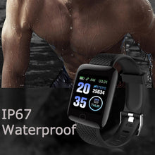Load image into Gallery viewer, STEVVEX Smart Watch With Heart Rate Smart Monitor Wristband Sports Watches Smart Band Waterproof Smartwatch for Android iOS
