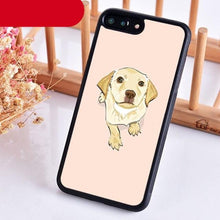 Load image into Gallery viewer, Golden Retriever Dog Cute Puppy Phone Case For Iphone 14 5 6 7 8 Plus X Xr Xs 11 12 13 Pro Max Ultra Full Protective Liquid Silicone Case Back Cover For Iphone