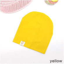 Load image into Gallery viewer, Baby Street Dance Hip Hop Hat Cotton Toddler Hat for Boys and Girls Cap Winter Warm Solid Color Children Hat In Modern Design