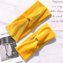 Load image into Gallery viewer, Luxury 2pcs Set For Mommy and Baby Headband Set Girl Modern Headbands For Mother And Daughter Head Wrap Kids Hair Accessories Bow