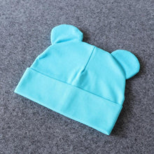 Load image into Gallery viewer, Baby Cap With Ears Cotton Warm Newborn Accessories Baby Hat For Kids Infant Toddler Beanie Cap