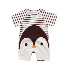Load image into Gallery viewer, Infant Jumpsuit Summer Romper Cartoon Animal Print Girl and Boy Cotton Suit Newborn Romper Design