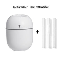 Load image into Gallery viewer, New Ultrasonic Mini Air Humidifier 200ML USB Aroma Essential Oil Diffuser Home Car Fogger Mist Maker with LED Night Lamp