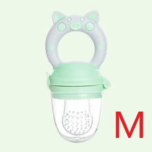Load image into Gallery viewer, Silicone Baby Pacifier Feeder Cartoon Animal Infant Nipple Holder Newborn Fruit pacifier Tetine Silicona Nipple Bit