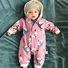 Load image into Gallery viewer, Winter Baby Cartoon Fox Baby Long Sleeve Romper Cute Clothes Onesie for New Born Baby Boy / girl Romper Jumpsuit For Winter Season
