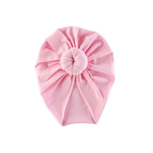 Load image into Gallery viewer, Infant Baby Headbands Solid Cotton Knot Turban Headband For Girls Beanie Hat Headwear For Girls