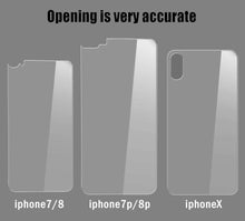Load image into Gallery viewer, 3PCS Back Tempered Glass For iPhone 14 12 11 13 Pro Max 14 Plus Screen Protector Film For iPhone SE20 14 Pro MAX 14 Plus Anti Scratch/Bubble Back Tempered Glass Screen Protector Ultra Thin Rear Film for iPhone